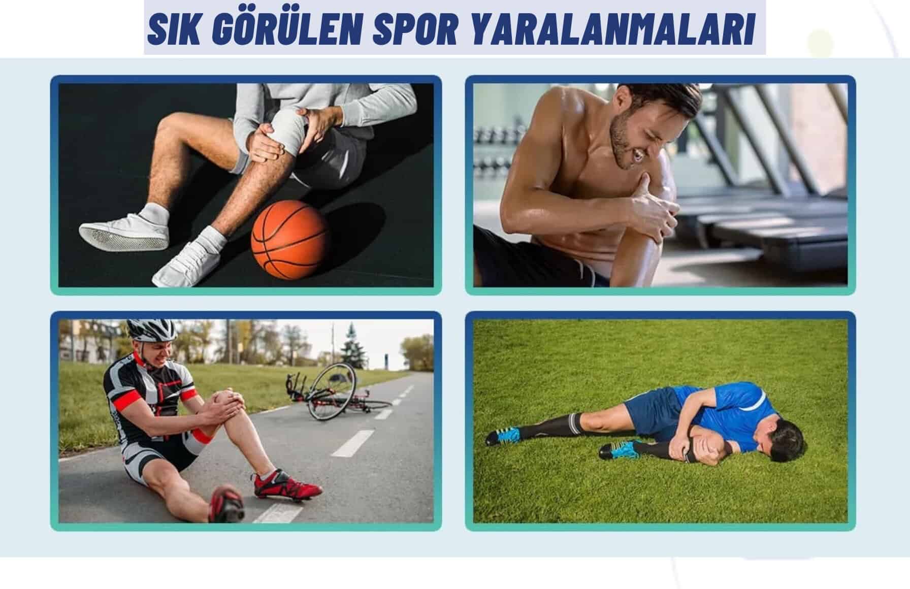 Sık Görülen Spor Yaralanmaları | Belirtileri, Nedenleri ve Fizyoterapi